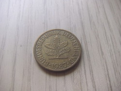 10   Pfennig   1987   (  D  )    Németország