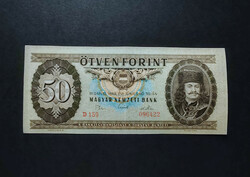 Vágáshibás! 50 Forint 1969, EF