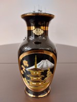 The art oh chokin 24k gold Japanese vase for sale