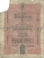 2 két forint 1848 Kossuth bankó eredeti állapotban1.
