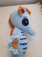 Crochet seahorse