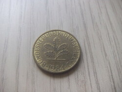 10   Pfennig   1984   (  J  )    Németország