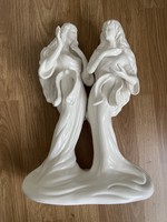 Beautiful large ceramic statue (twins)