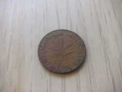 10   Pfennig   1950   (  G  )    Németország