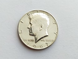Kennedy Silver Half Dollar 1967.