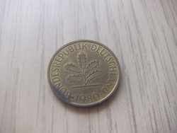 10   Pfennig   1980   (  J  )    Németország