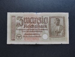 Németország 20 Reichsmark / Márka 1940, VG