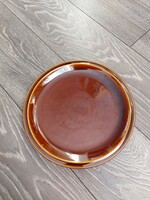 Glazed ceramic bowl/plate