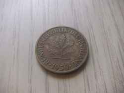 10   Pfennig   1950   (  J  )    Németország