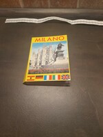 Milan leporello and brochures about European cities all in one