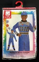 Car racing costume for 7-9 year old boys m 128 - 134