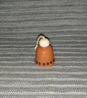 Old ceramic bell - 4.5 cm high (1)