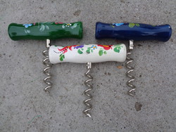 Corkscrews with a folk motif