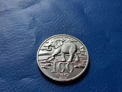 Katanga 100 francs / 100 francs 2017 elephant! Ouch! Rare!