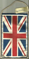 Table flag = United Kingdom (silk, 12 x 19 cm, single sided)