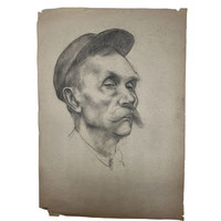 Abonyi Tivadar: portrait of a working man f00390