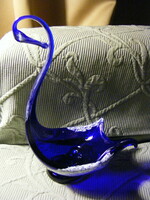 Murano blue swan offering