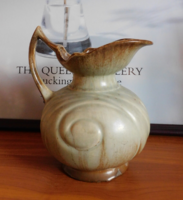 Art deco ceramic jug vase