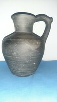 Antique Mohács ceramic/earthenware water jug