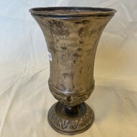 Antique metal vase