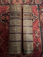 1900- Zsolt Beöthy History of Hungarian Literature I-II national masterpiece - Gottermayer binding