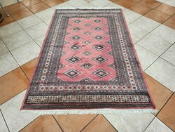 Pakistani hand-knotted 125x190 cm wool Persian rug bfz551