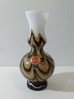 Florence opaline Italian glass vase