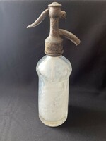 Rare Hungarian 1931 soda bottle Veszprém
