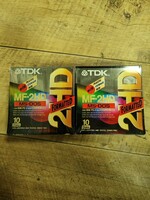 TDK Floppy lemezek bontatlan 2x10db