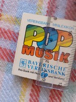 Mini book bayerische vereinsbank pop music minilexikon von jo burger 90 -er jahre