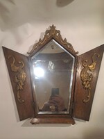 Original Louis Kozma winged mirror around 1930