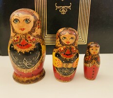 Hand-carved and painted rare matryoshka, matryoshka doll