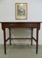 Classicist style antique English console table
