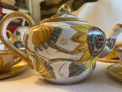 Goszthony Mária Breath-taking Beautiful Teaset! Signed.