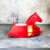 Retro, vintage rocking horse