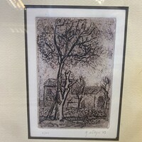 Antique picture - etching