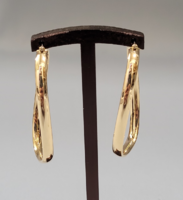 14 K gold women's modern earrings 5.7 g