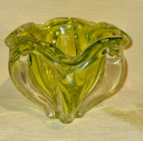 Bohemia art glass, vase by josef hospodka