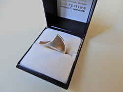 Old modernist style silver ring