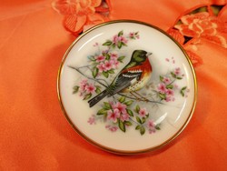 Kaiser, bird porcelain small bowl, plate