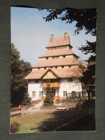 Postcard, Mátraháza Sot resort detail, view