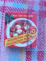 Mini könyv Maggi Kochstudio Band 10 német receptek képekkel 1997