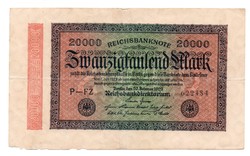 20000   Márka   1923       Németország