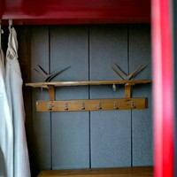 Retro, loft design hanging shelf