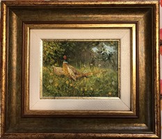 Somogyi kalmán - pheasants in spring