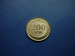 ÖRMÉNYORSZÁG 200 DRAM 2003 RITKA! UNC!