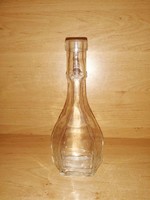 Régi üveg palack - 21,5 cm (39/d)
