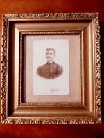 First World War soldier photo in a nice frame