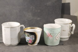 Antique porcelain mugs 577