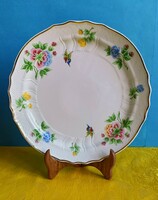 Hóllóházi hydrangea pattern cake porcelain plate 31 cm for sale